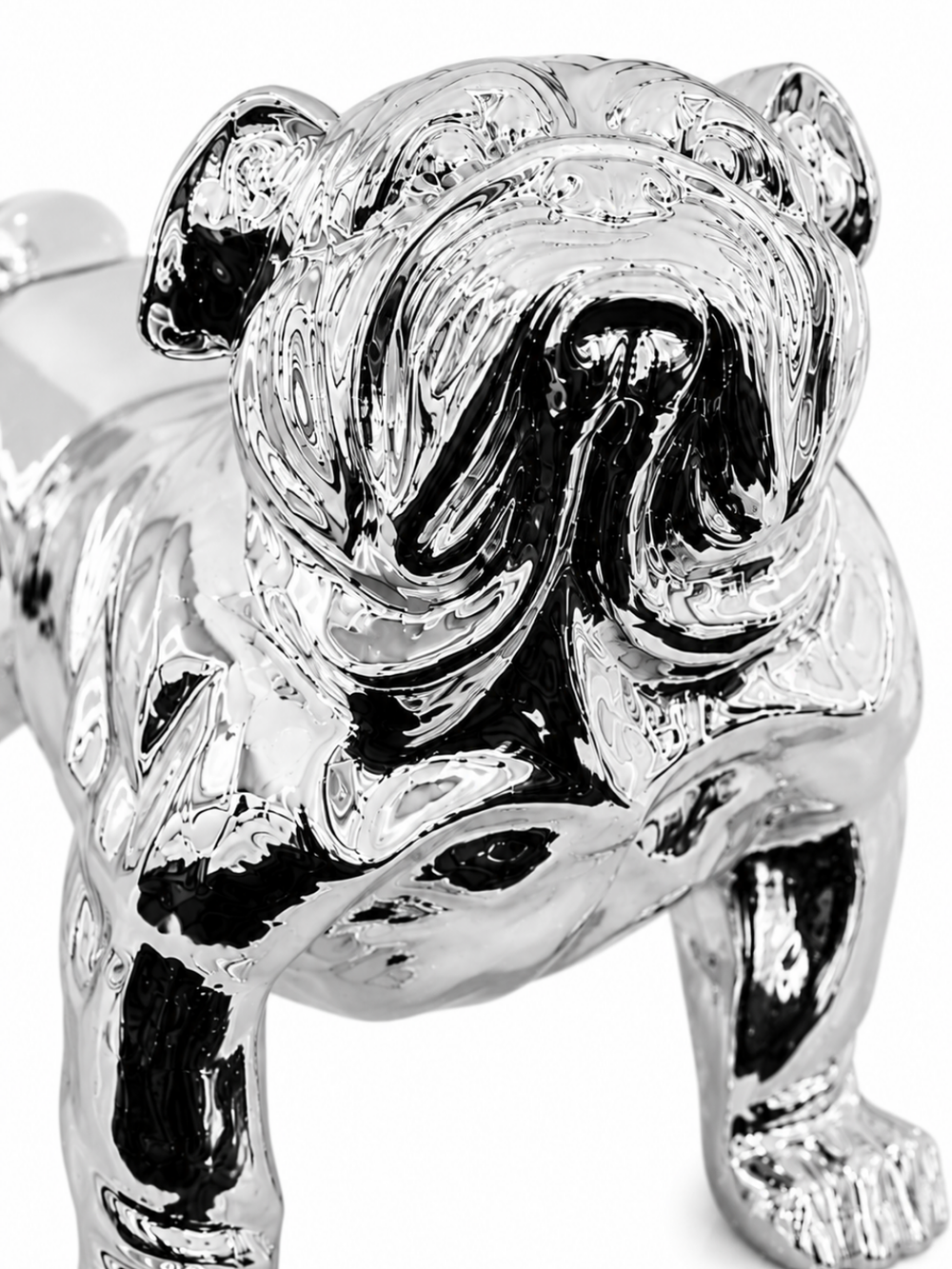 Gold / Silver Giant Dog