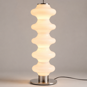 Table lamp, accordion design