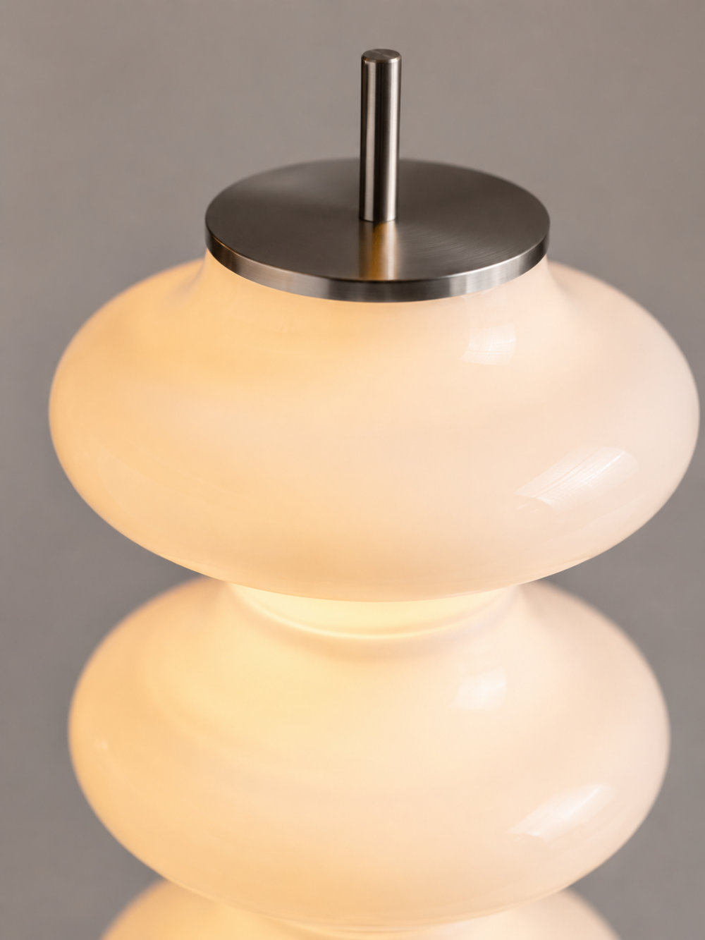 Table lamp, accordion design