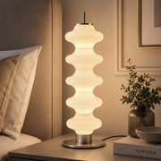 Table lamp, accordion design