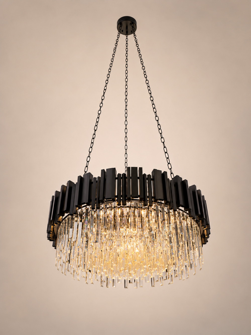 "TIER ROUND" CHANDELIER