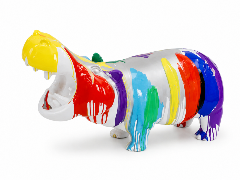 Angry Hippo Multicolor
