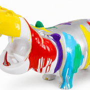 Angry Hippo Multicolor