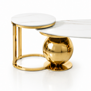 Juego de Coffee Table + Mesa Auxiliar