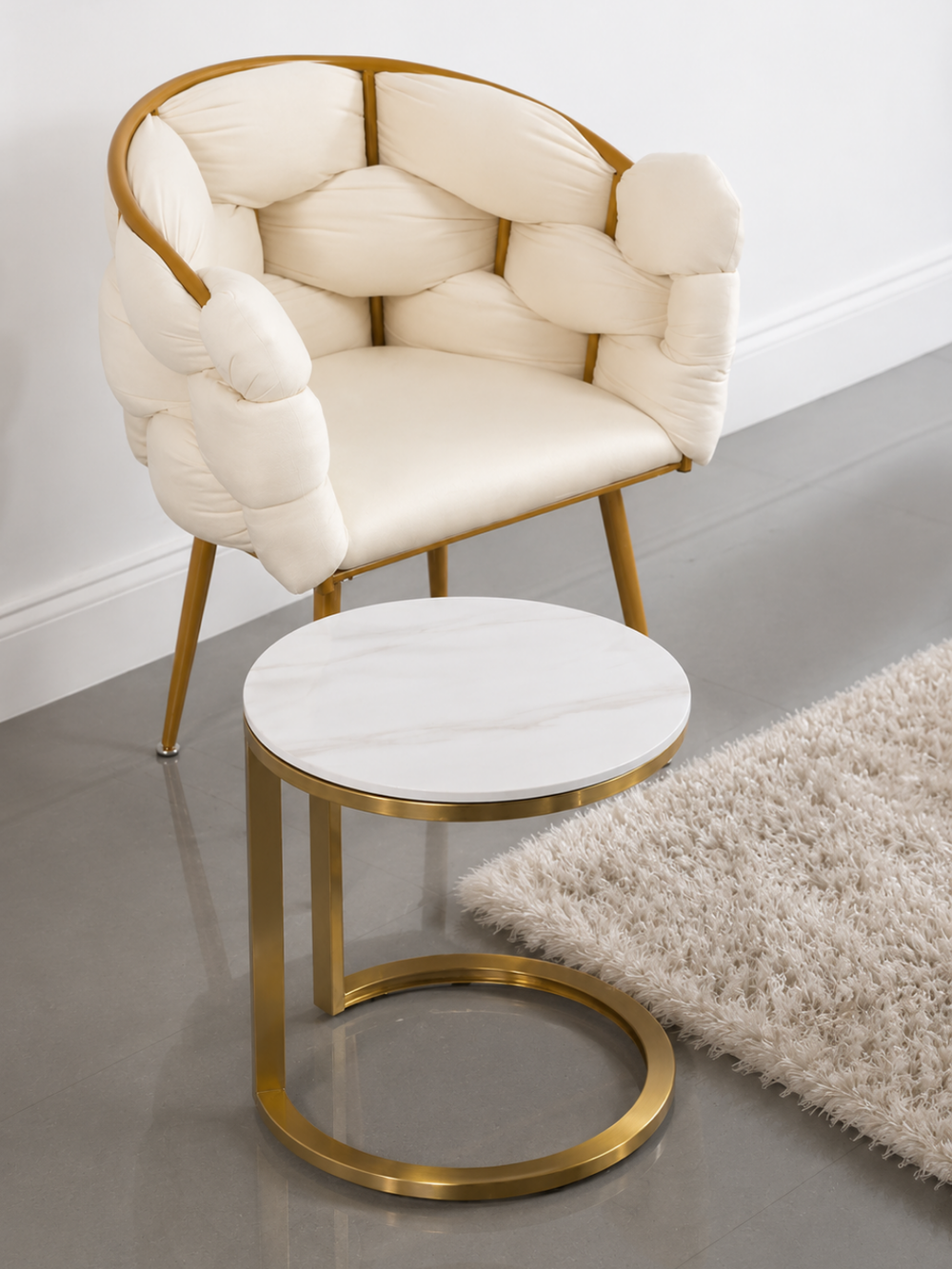 Juego de Coffee Table + Mesa Auxiliar