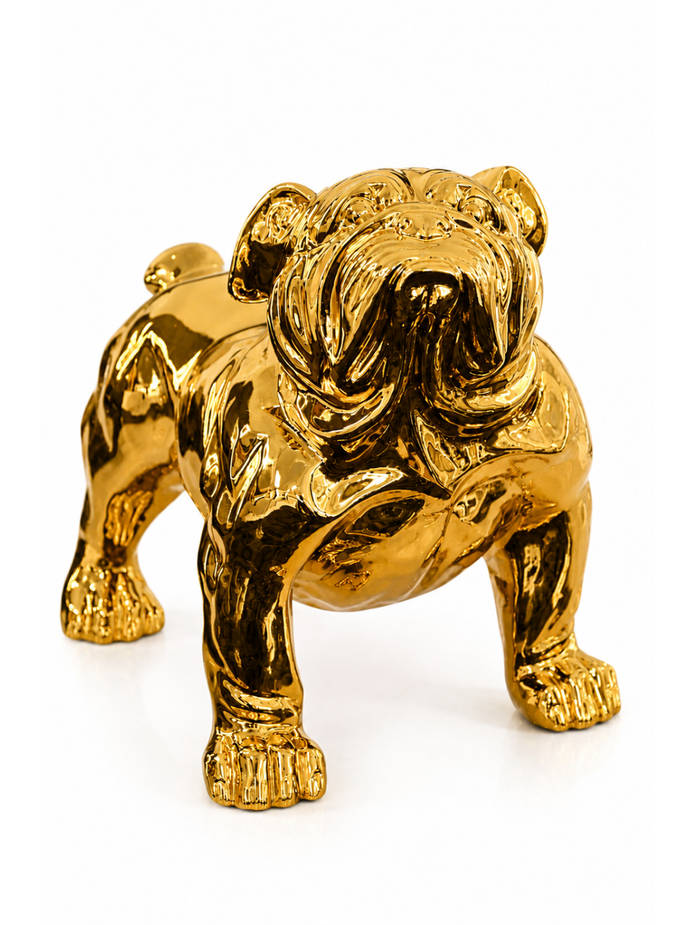 Gold / Silver Giant Dog