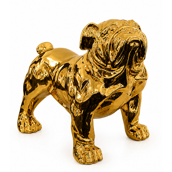 Gold / Silver Giant Dog