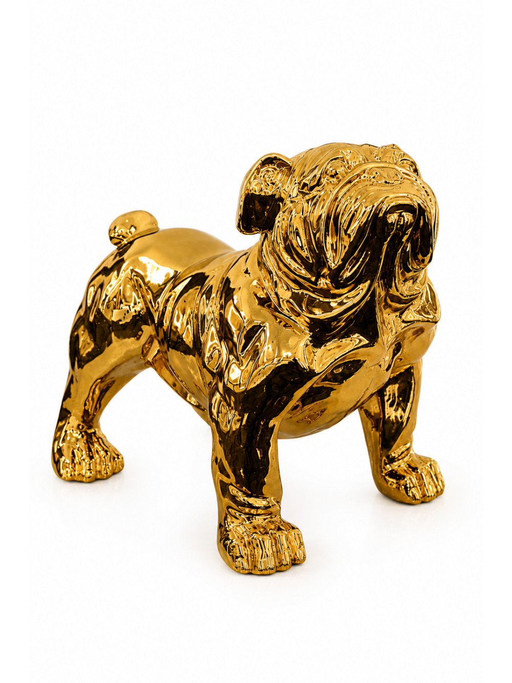 Gold / Silver Giant Dog