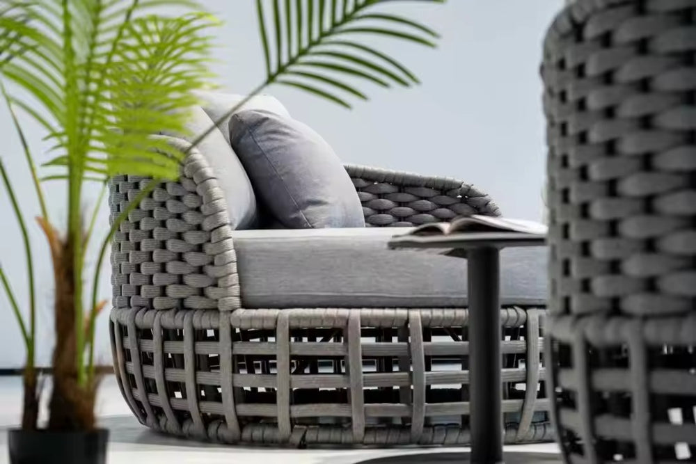 Outdoor Furniture Set — 2-Seater Sofa # Juego Mueble de Exterior. Sofa de 2 cuerpos