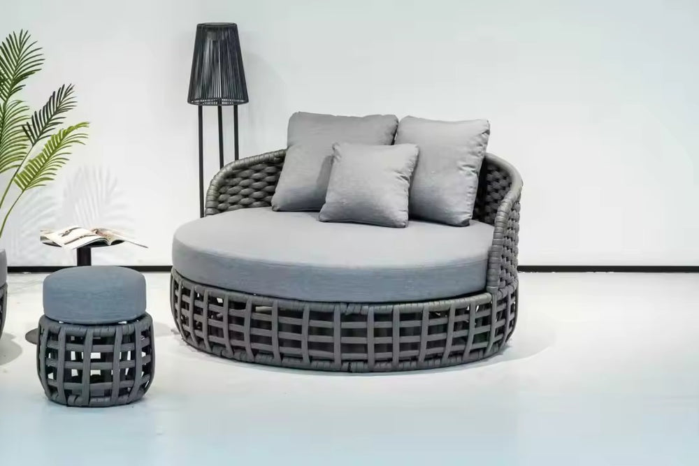 Outdoor Furniture Set — 2-Seater Sofa # Juego Mueble de Exterior. Sofa de 2 cuerpos