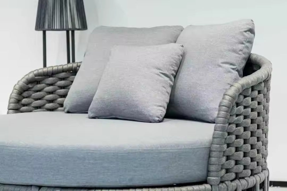 Outdoor Furniture Set — 2-Seater Sofa # Juego Mueble de Exterior. Sofa de 2 cuerpos