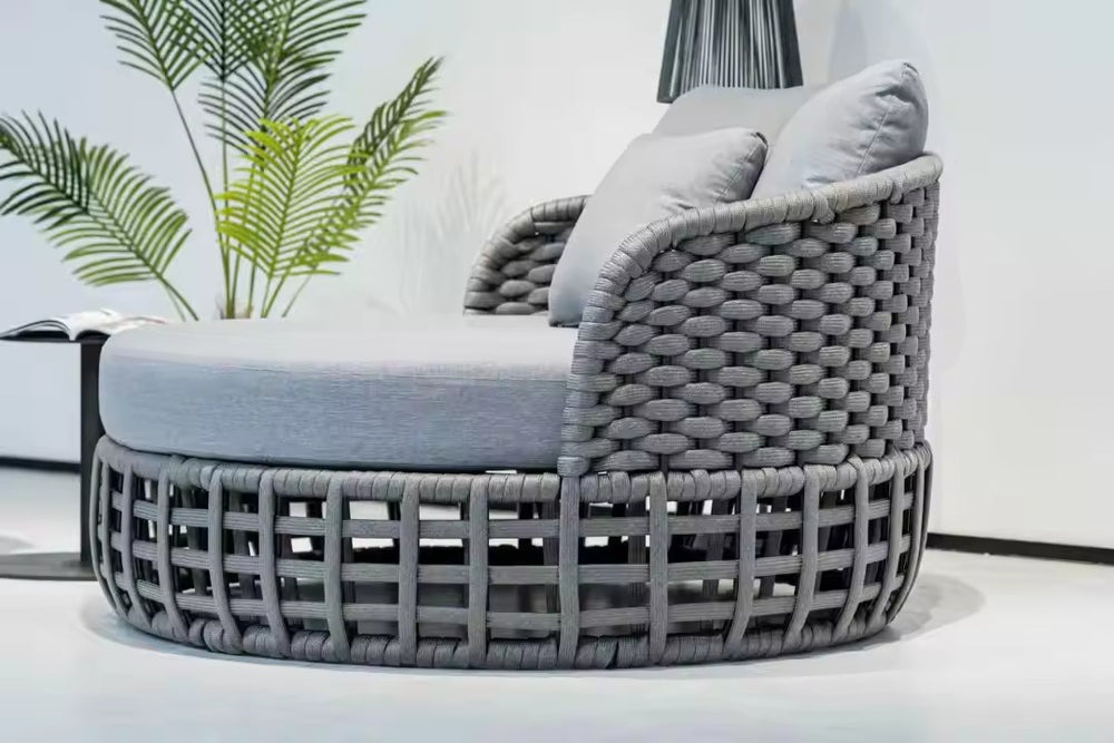 Outdoor Furniture Set — 2-Seater Sofa # Juego Mueble de Exterior. Sofa de 2 cuerpos