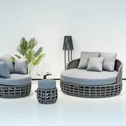Outdoor Furniture Set — 2-Seater Sofa # Juego Mueble de Exterior. Sofa de 2 cuerpos